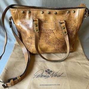 Patricia Nash Signature Italian Map shoulder bag.